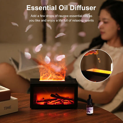 EJVS™ Flame Aroma Humidifier Essential Oil