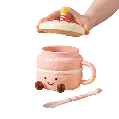 EJVS™ Strawberry Dessert Coffee Mug