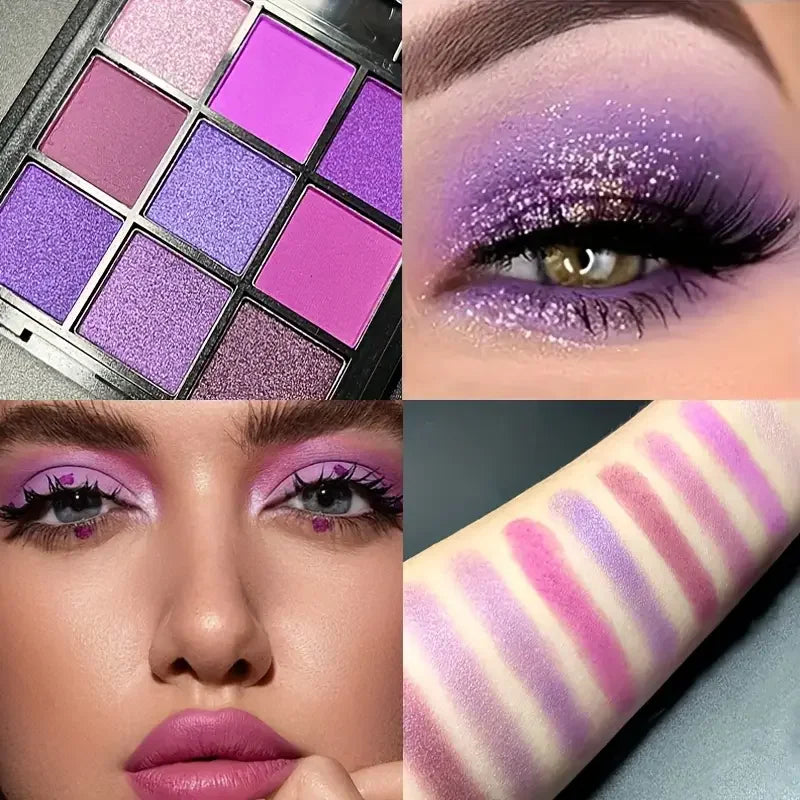 EJVS™ 9 Color Matte Shimmering Makeup