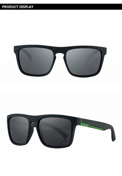 EJVS™  Fashion Square Vintage Polarized Sunglasses Men Women Retro Driving Fishing Luxury Brand Designer Sun Glasses UV400 Eyewear