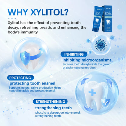 EJVS™  Hydroxyapatite Toothpaste Prevent Dental Cavities Stain Remover