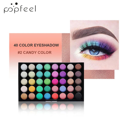 EJVS™ 40 Color Eyeshadow Palette