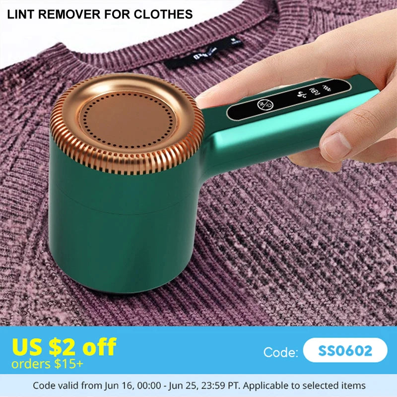 EJVS™ Rechargeable Lint Remover For Clothes