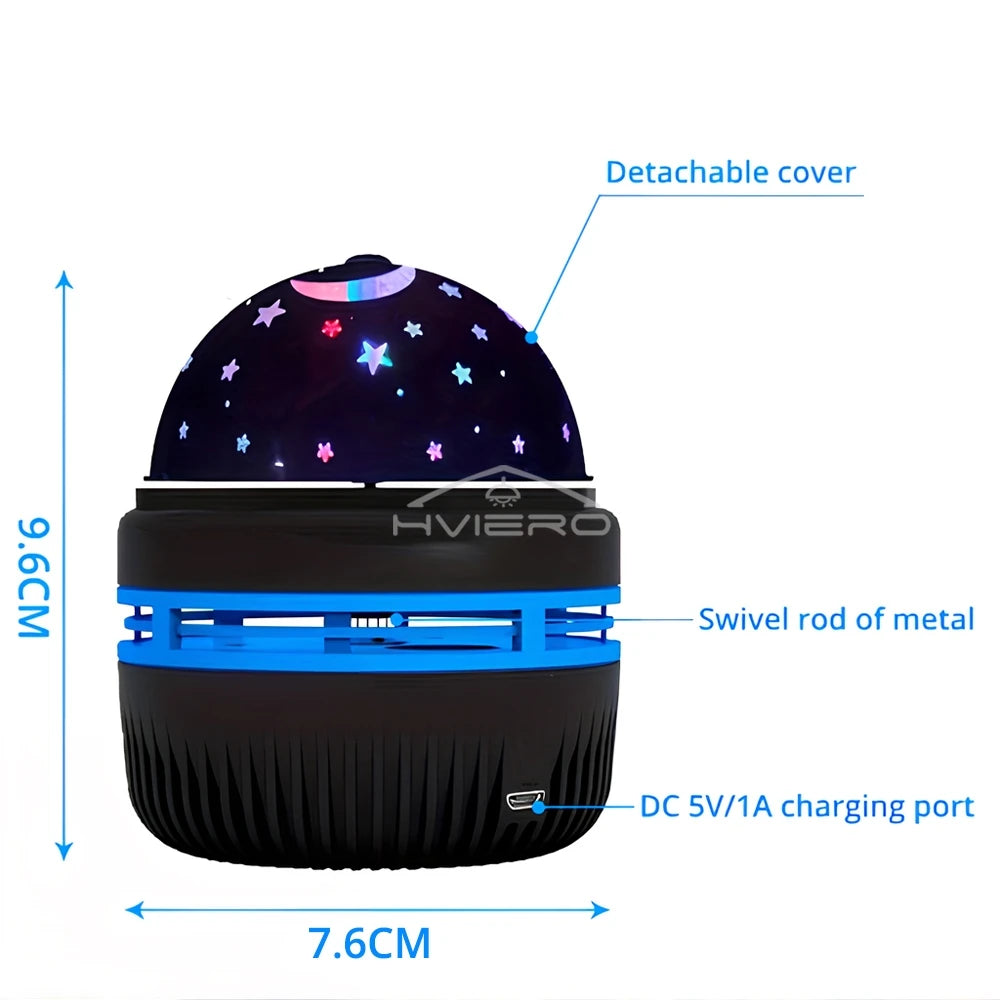 EJVS™ Galaxy Night Light Projector