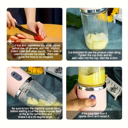 EJVS™  Portable 2-in-1 Blender & Juicer - USB Rechargeable