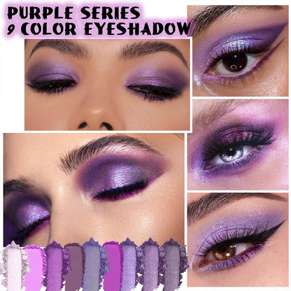 EJVS™ 9 Color Matte Shimmering Makeup