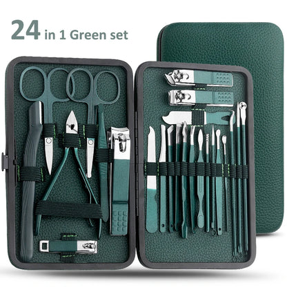 EJVS™ Green Pedicure Clipper Set