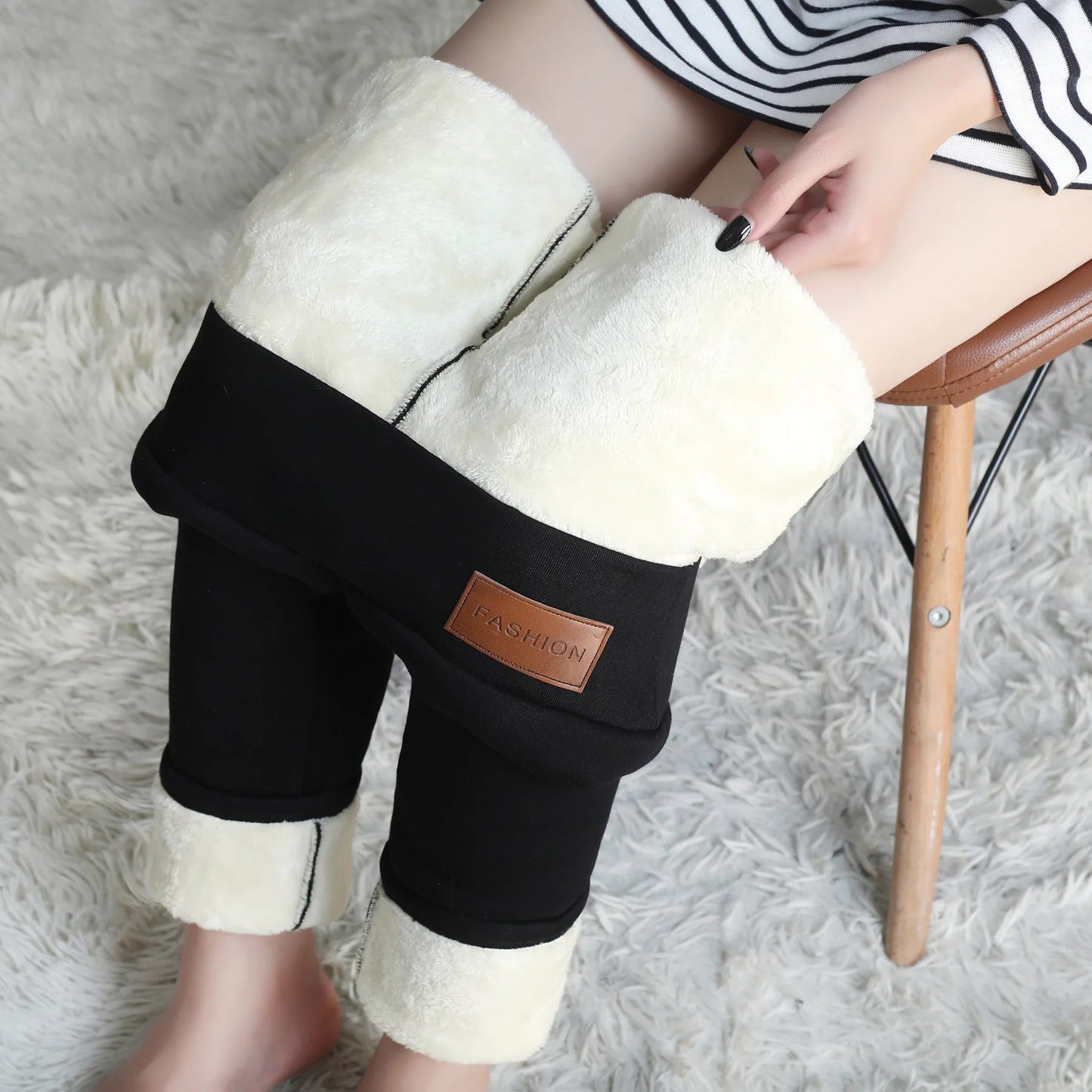 EJVS™Sexy Fleece Lined Thermal Leggings