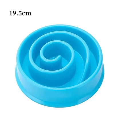 EJVS™  Pet Non Slip Anti-Gulping Slower Food Feeding Dishes