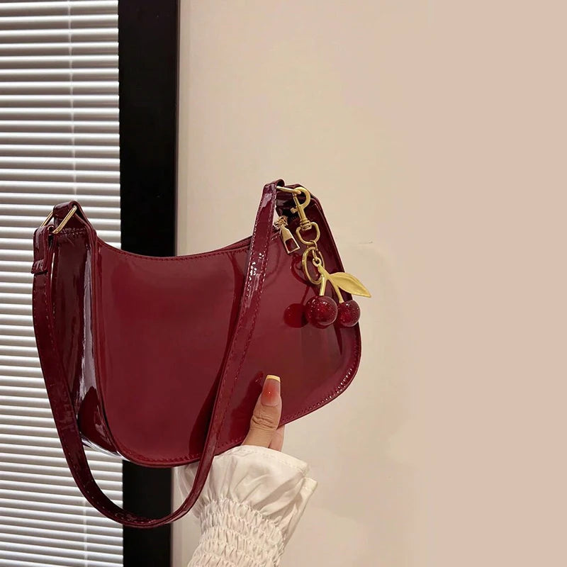 EJVS™  Women's PU Leather Handbag Shoulder Underarm Bag