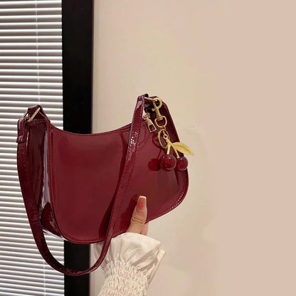 EJVS™  Women's PU Leather Handbag Shoulder Underarm Bag