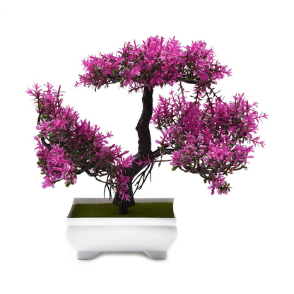 EJVS™ Artificial Bonsai Plant – Small Potted Tree