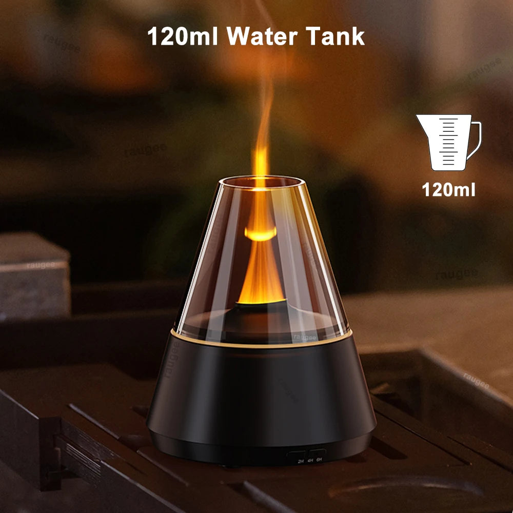 EJVS™ Flame Essential Oil Diffuser Aromatherapy Humidifier