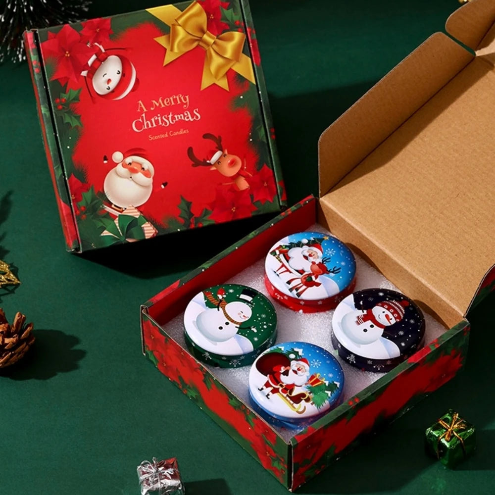 EJVS™ 4-Piece Scented Christmas Candles