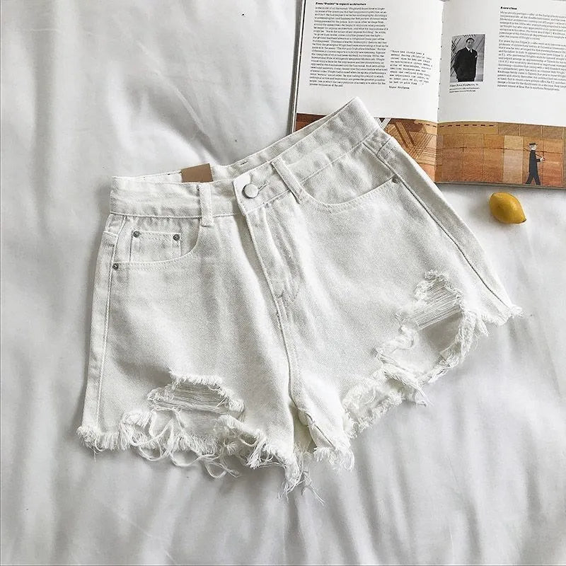 EJVS™  Korean Denim Shorts Hot Pants