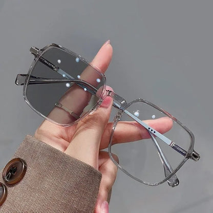 EJVS™  Photochromic Anti Radiation Glasses Metal Eyeglass For Women & Men