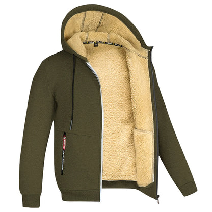 EJVS™  Trendy Warm Zipper Lamb Wool Jacket