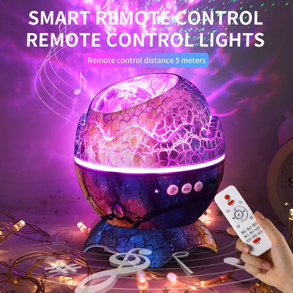 EJVS™ Galaxy & Dinosaur Egg Star Projector