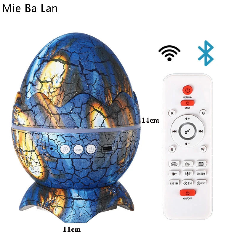 EJVS™ Galaxy & Dinosaur Egg Star Projector