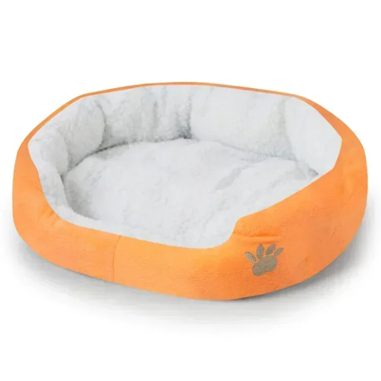 EJVS™  Dog Beds for Large Dogs Cashmere Warming Pet Dog Bed Sofa Lounger Cat Nest Baskets Plush Kennel Bed Comfortable Pet Supplies