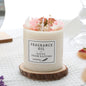 EJVS™ Scented Pillar Candles with Dried Flowers