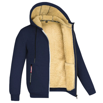 EJVS™  Trendy Warm Zipper Lamb Wool Jacket