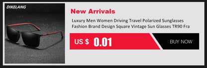 EJVS™  Fashion Square Vintage Polarized Sunglasses Men Women Retro Driving Fishing Luxury Brand Designer Sun Glasses UV400 Eyewear
