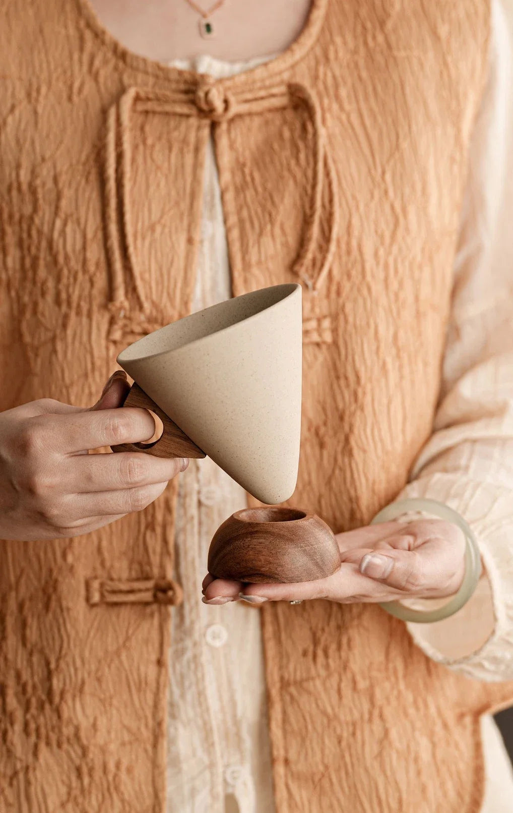 EJVS™ Exquisite Ceramic Latte Cup