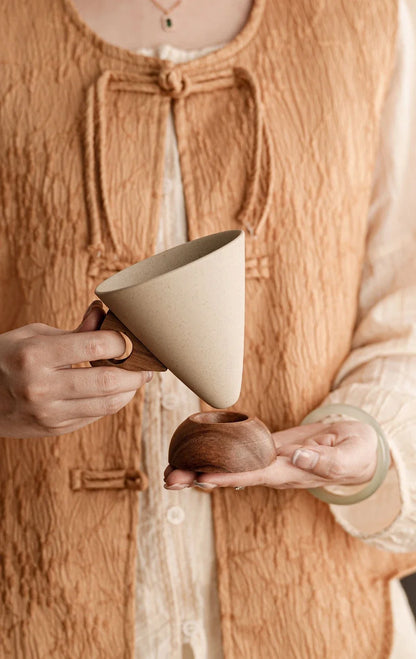 EJVS™ Exquisite Ceramic Latte Cup