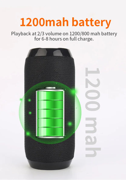 EJVS™  Wireless Bluetooth Speaker - FM Radio Subwoofer