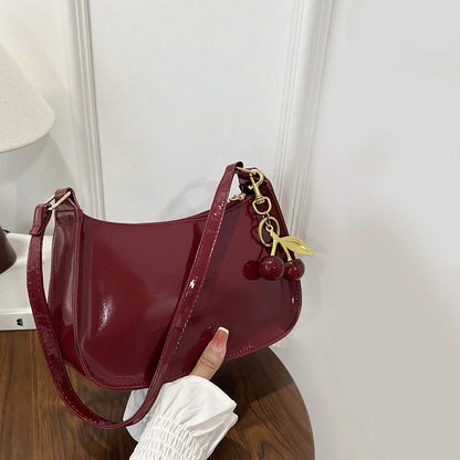 EJVS™  Women's PU Leather Handbag Shoulder Underarm Bag