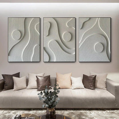 EJVS™ Abstract 3D Textured Wall Art