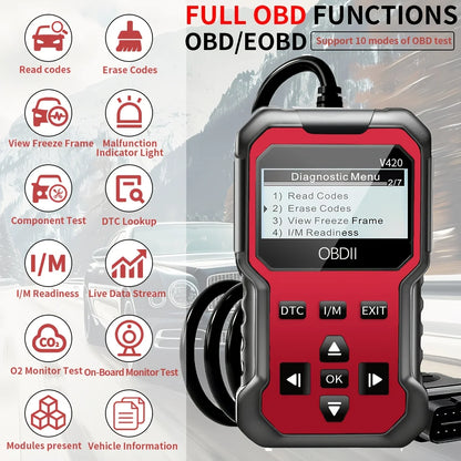 EJVS™ OBD2 Diagnostic Scanner Tool