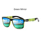 EJVS™  Fashion Vintage Eyewear ﻿Pattern Square  Sunglasses Men Women Fishing Driving Man Luxury Brand Designer Sun Glasses