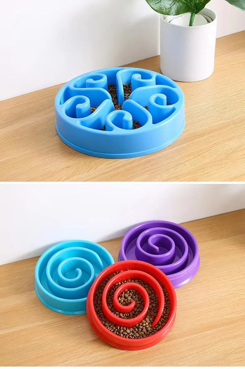 EJVS™  Pet Dog Slow Feeder Bowl - Anti-Gulping