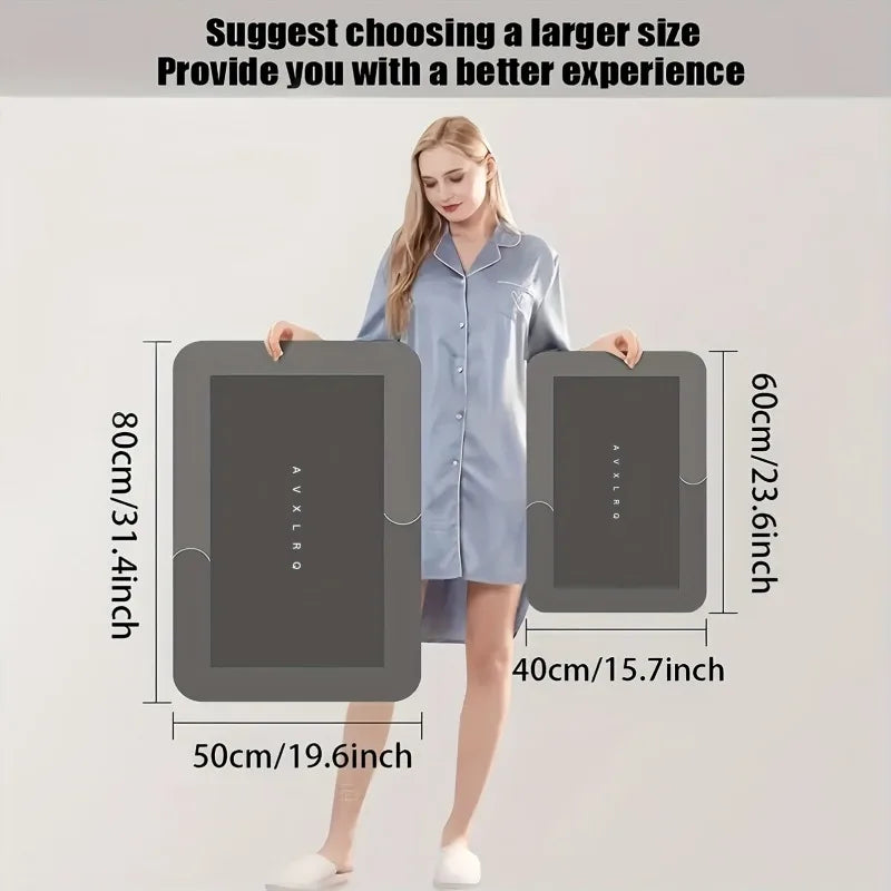 EJVS™ Diatomaceous Non-Slip Fast Drying Mat