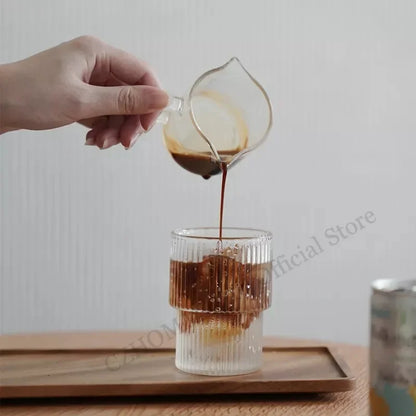 Glass Drinkware – Latte, Coffee, Tea, Juice & Whiskey Mug