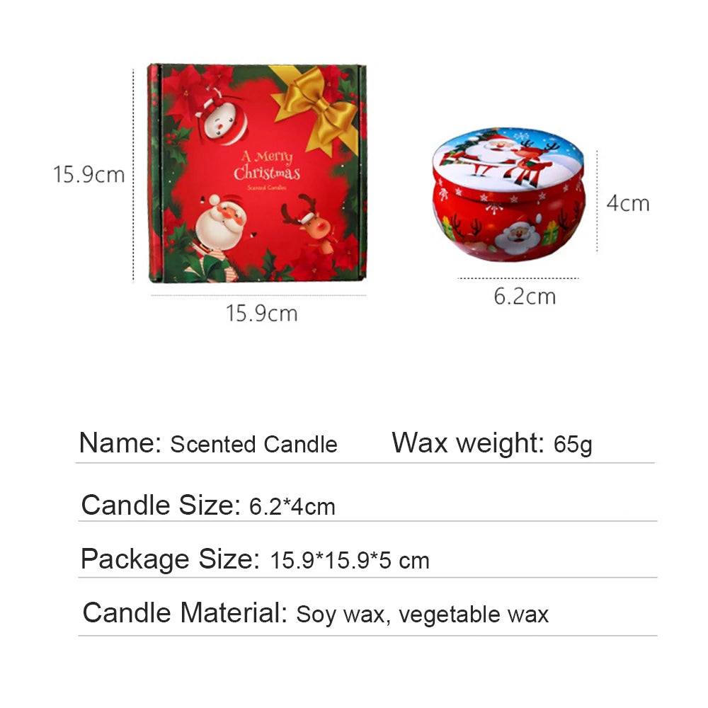 EJVS™ 4-Piece Scented Christmas Candles