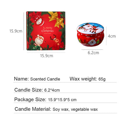 EJVS™ 4-Piece Scented Christmas Candles