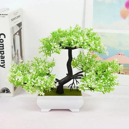 EJVS™ Artificial Bonsai Plant – Small Potted Tree