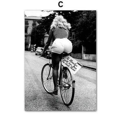 EJVS™ Vintage Europe Camera & Car Canvas Wall Art
