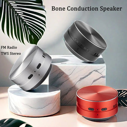 EJVS™  Bone Conduction Speaker Wireless Bluetooth - With Call FM Radio