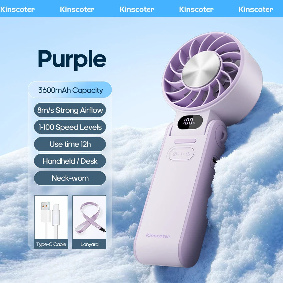 EJVS™ Foldable Handheld Cooling Fan