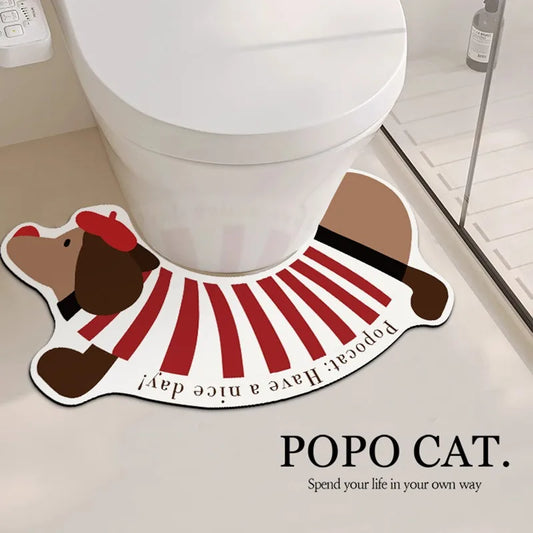 EJVS™ U-Shaped Bathroom Mat