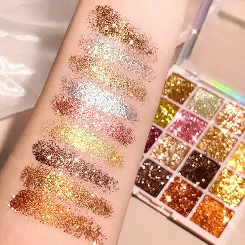 EJVS™ 16 Colors Glitter Eyeshadow