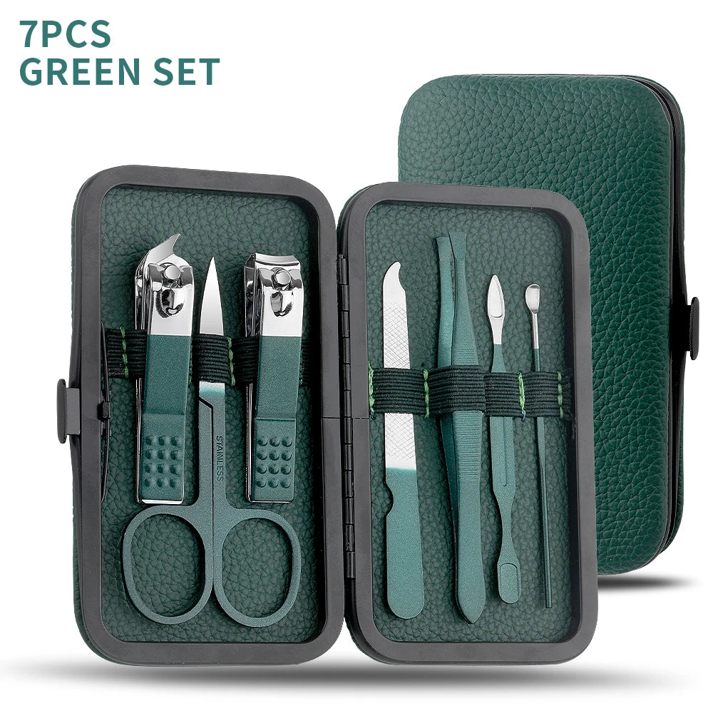 EJVS™ Green Pedicure Clipper Set