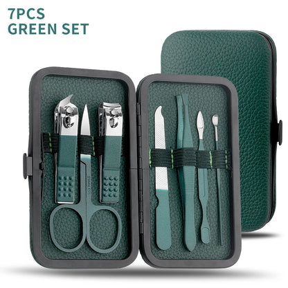 EJVS™ Green Pedicure Clipper Set
