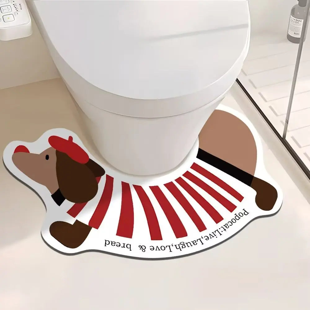 EJVS™ U-Shaped Bathroom Mat