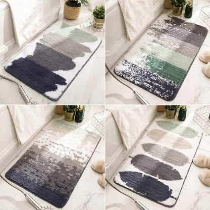 EJVS™ Bath Mat Anti Slip Absorbent Bathroom Carpet Strong Water Absorptionion