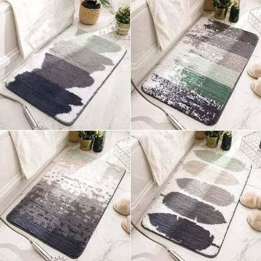 EJVS™ Bath Mat Anti Slip Absorbent Bathroom Carpet Strong Water Absorptionion